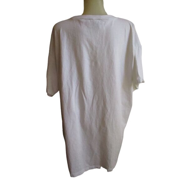 Vintage Women's T-shirt OSFA Gitano Single Stitch Swimwear Beach Oversize USA Lg - Picture 7 of 9